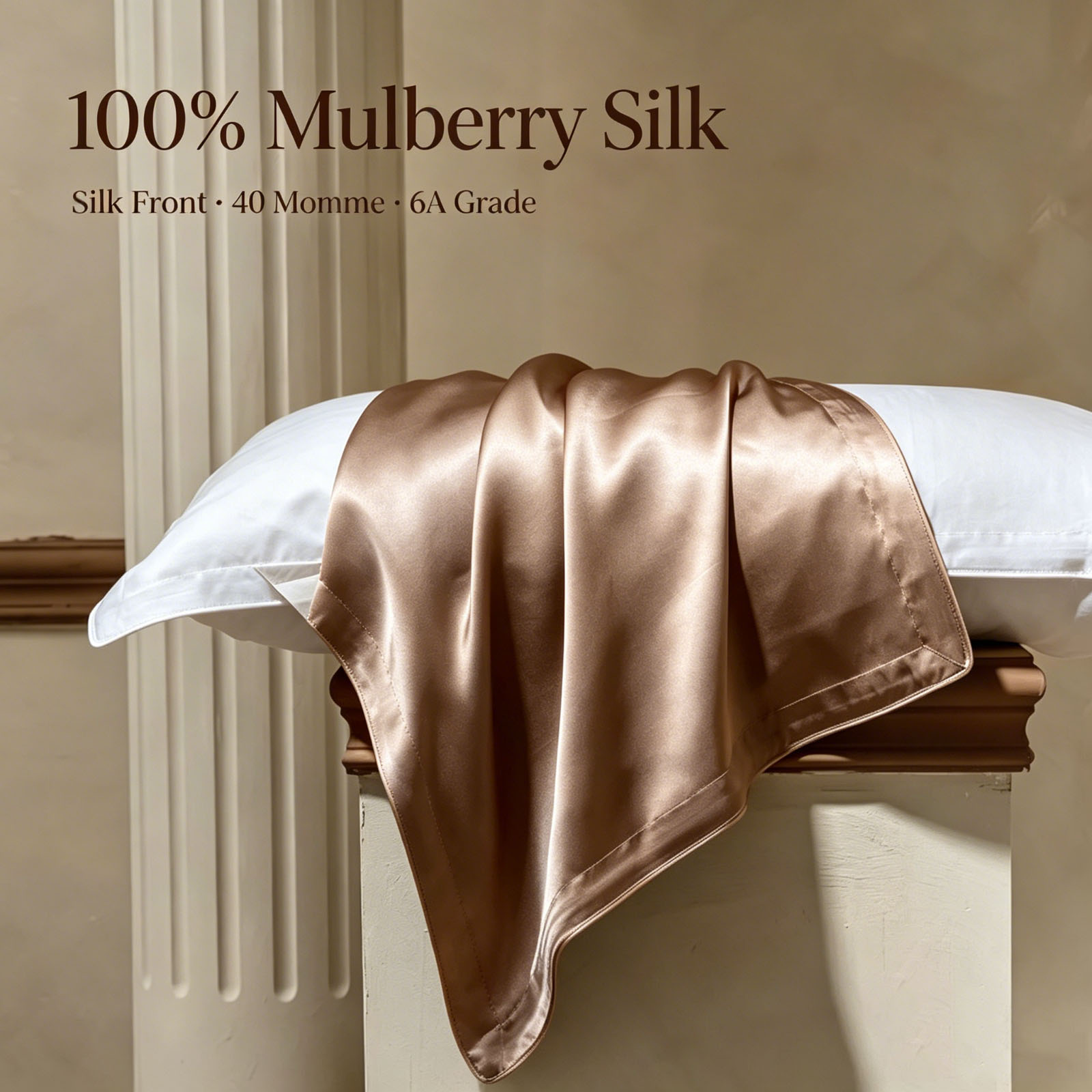Hair Care Hospital - 2 Pcs Silk Pillowcase Queen Size