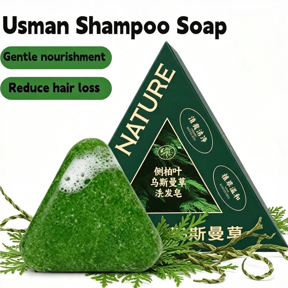 Hair Care Dandruff - 120g Usman Shampoo Soap Nourishing Scalp