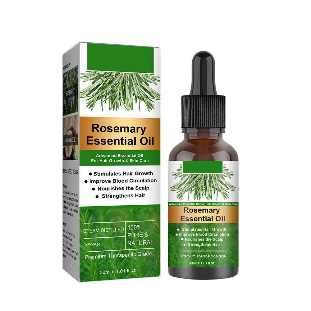 Rosemary Hair Oil - 30ml Rosemary Oil Serum Essential Beauty