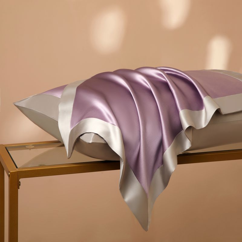 40 Momme Silk Pillowcase Front - Hair Care Hospital 评论和价格
