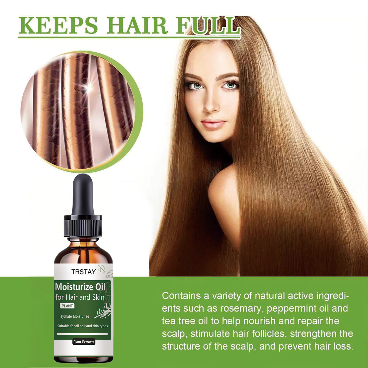 TRSTAY Rosemary Essential Oil  - Rosemary Hair Oil 评论和价格