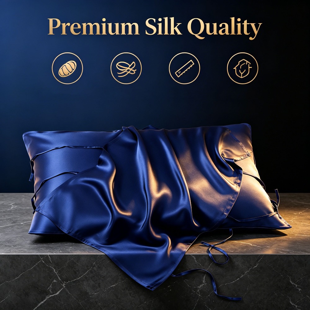 100% Pure Mulberry Silk Pillow - Hair Care Hospital 评论和价格
