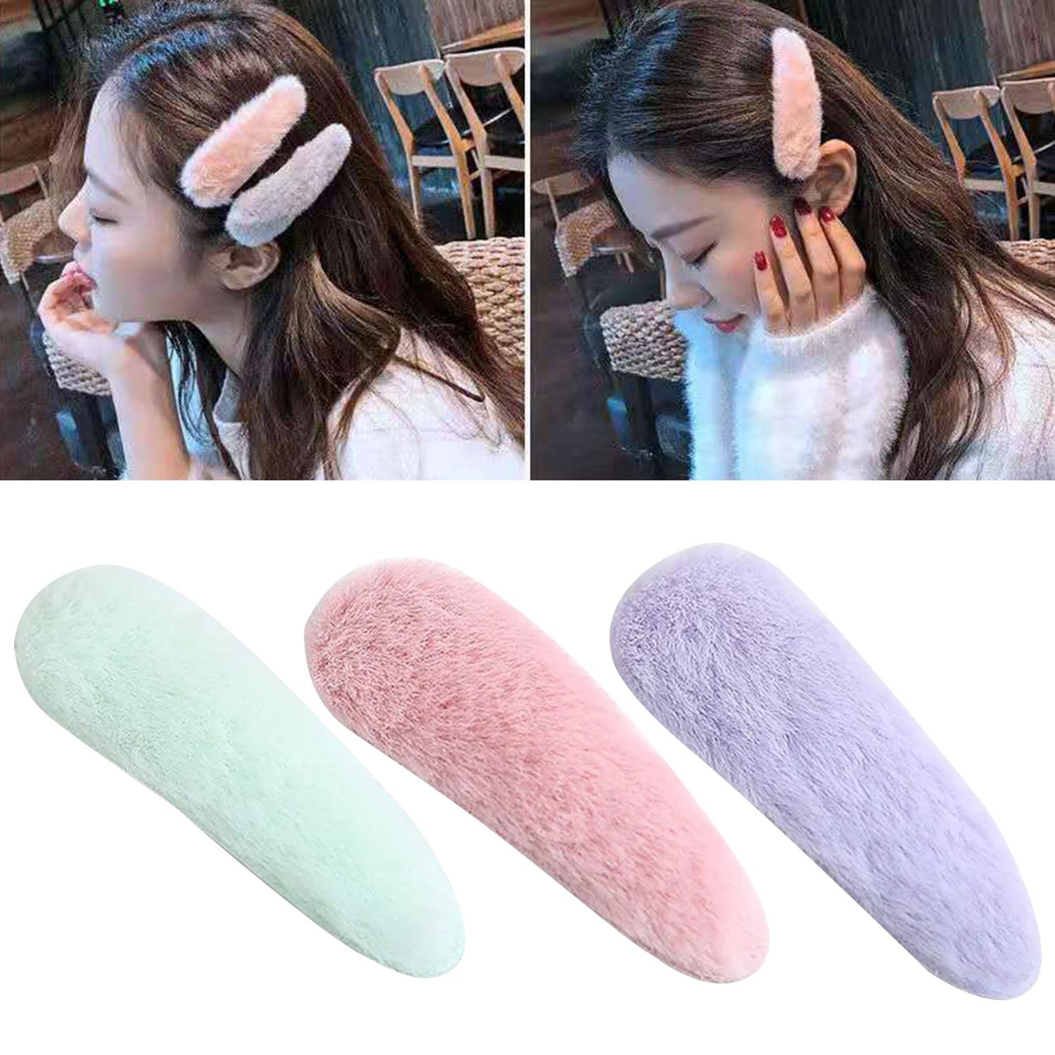 2pcs Cute Fluffy Hairpins Plus - Bobby Pin Bulk 评论和价格