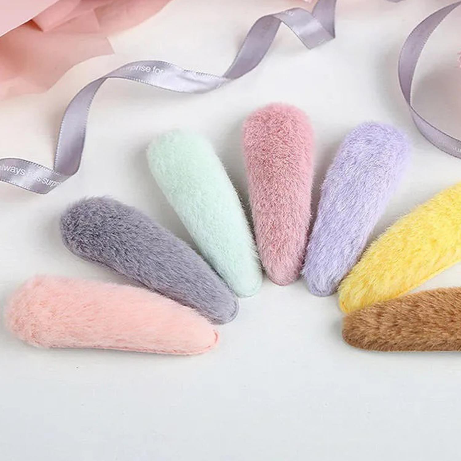 2pcs Cute Fluffy Hairpins Plus - Bobby Pin Bulk 评论和价格