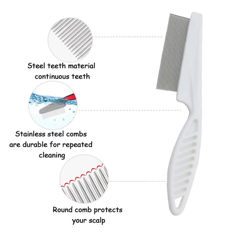 1pc Super Dense Teeth Lice Eli - Hair Care Dandruff 评论和价格