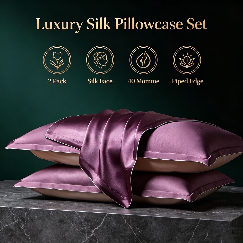 40 Momme Mulberry Silk Pillowc - Hair Care Hospital 评论和价格