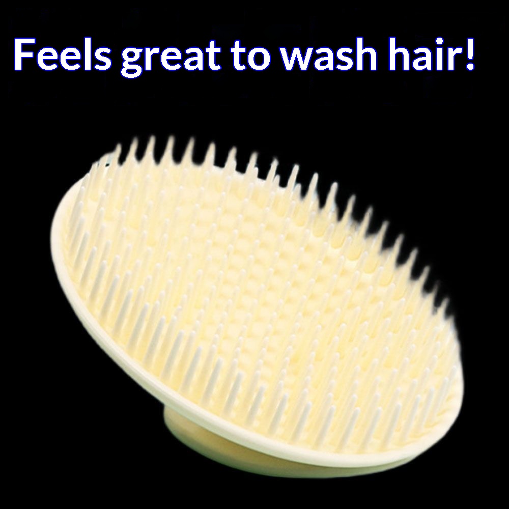 3/7/9PCS Silicone Shampoo Brus - Hair Care Dandruff 评论和价格