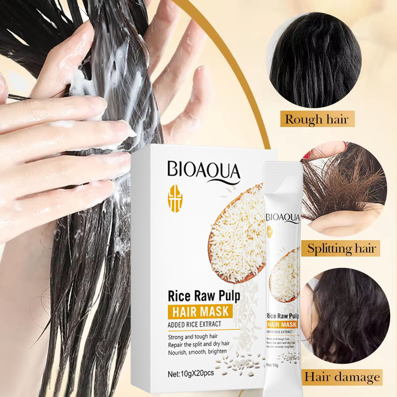 Rice Magical Keratin Hair Mask - Hair Care Normal 评论和价格