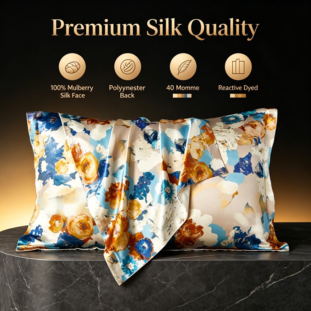 40 Momme Silk Face Pillowcase  - Hair Care Hospital 评论和价格