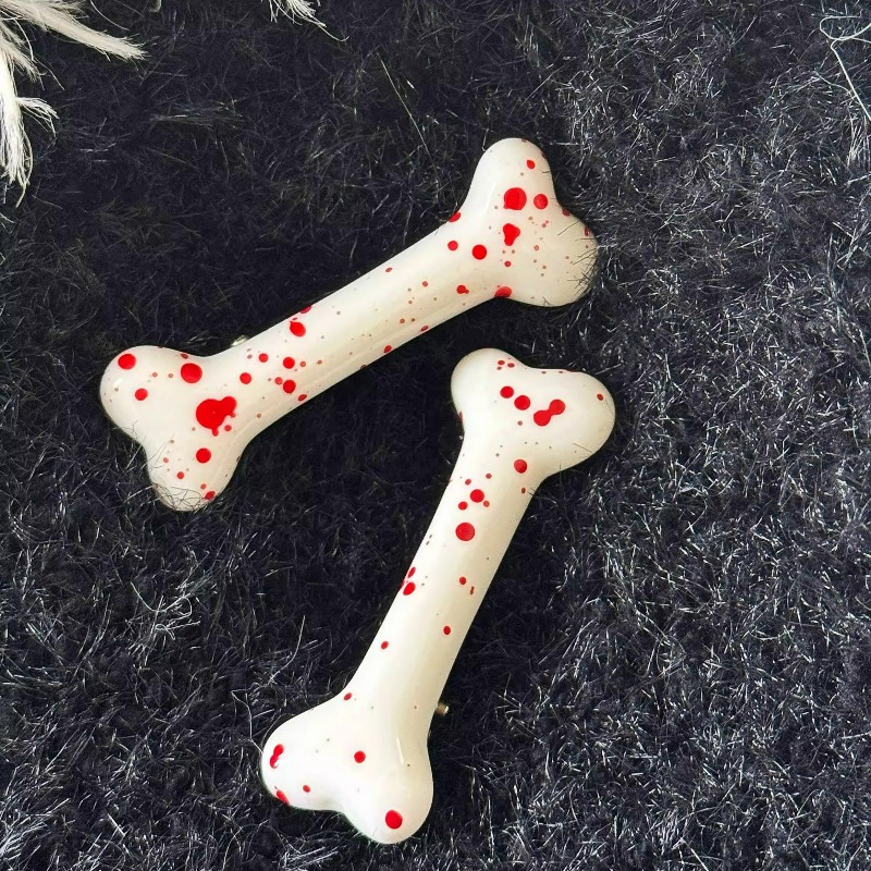 Funny Bone Hair Clip Cute Y2K  - Bobby Pin Bulk 评论和价格