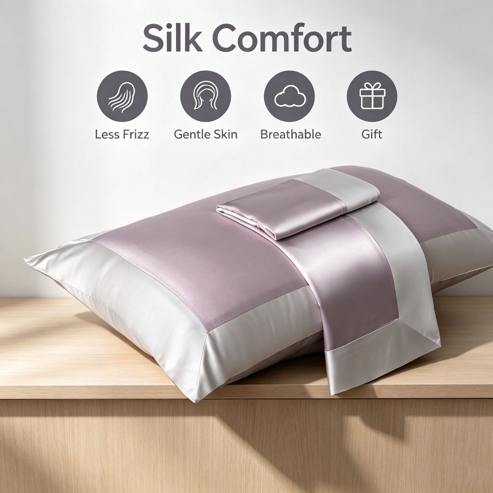 Mulberry Silk PillowCase Silk  - Hair Care Hospital 评论和价格