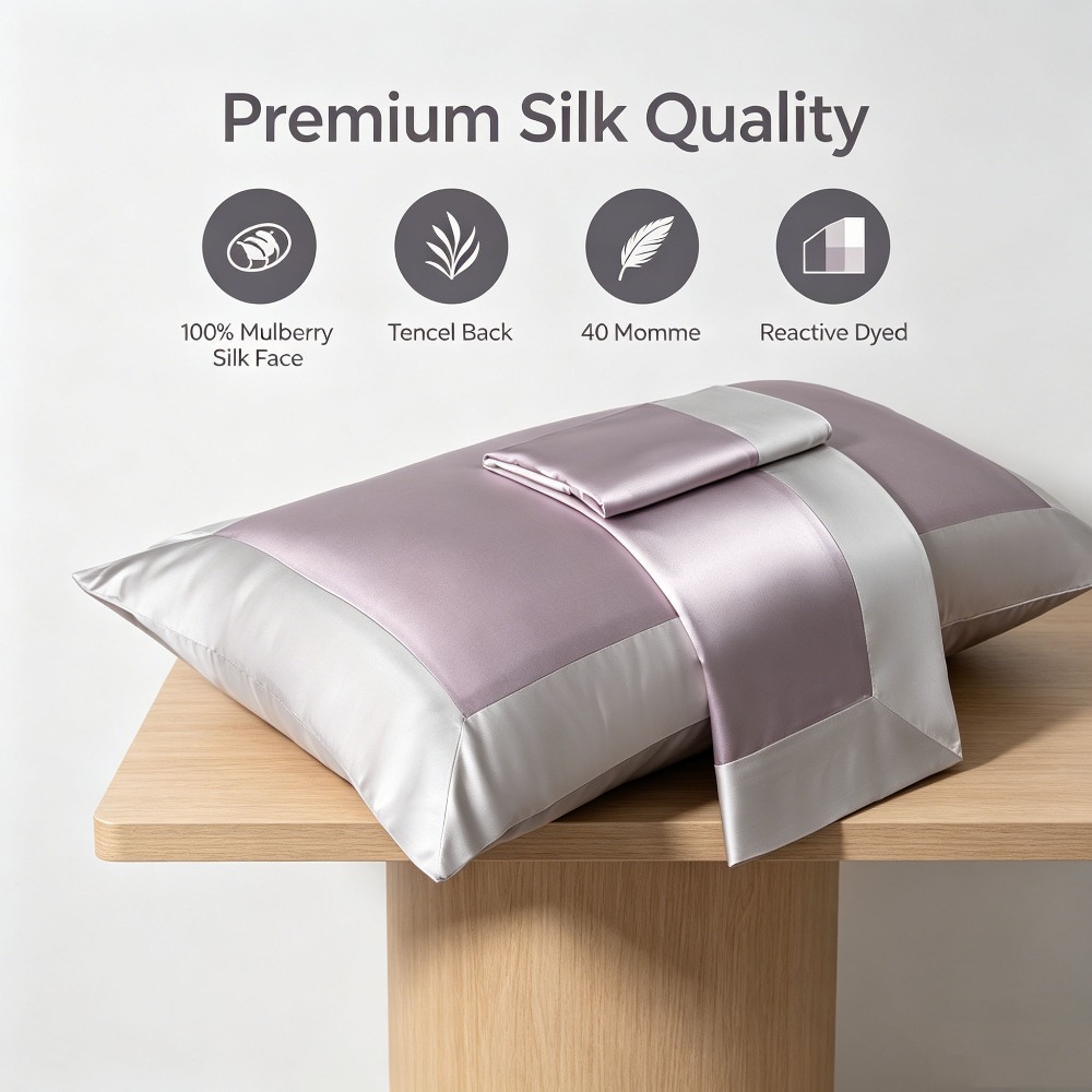 Mulberry Silk PillowCase Silk  - Hair Care Hospital 评论和价格